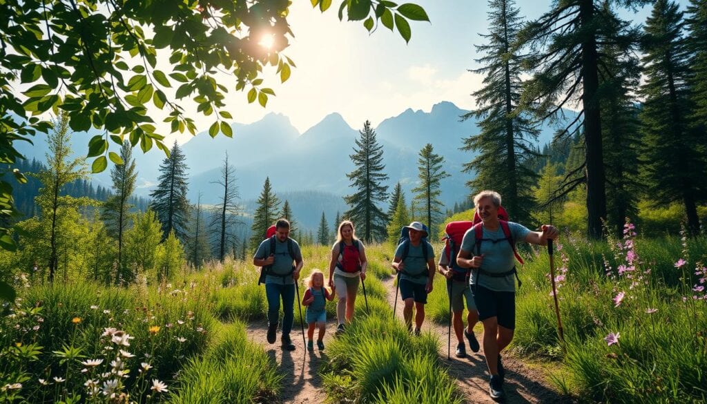 Familienausflug - Wandern