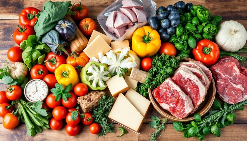 Hochwertige Lebensmittel