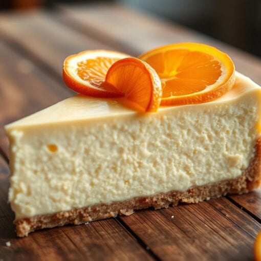 Mandarinen Käsekuchen ohne Boden