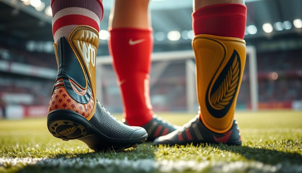 Schienbeinschoner mit Knöchelschutz