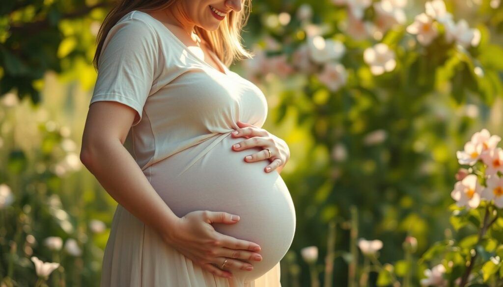 Späte Schwangerschaft