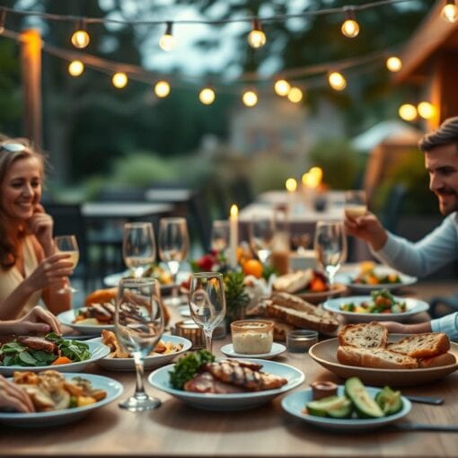 gemütliches Essen mit Freunden Rezepte