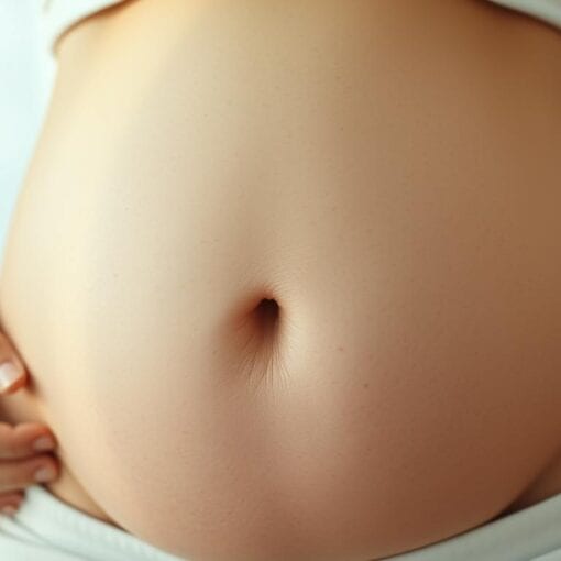 1 Woche schwanger Bauch