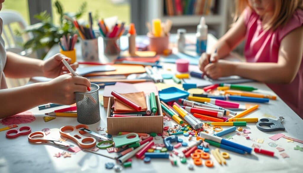 Kreativität fördern durch Basteln