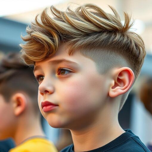 coole Frisuren für Jungs ab 14