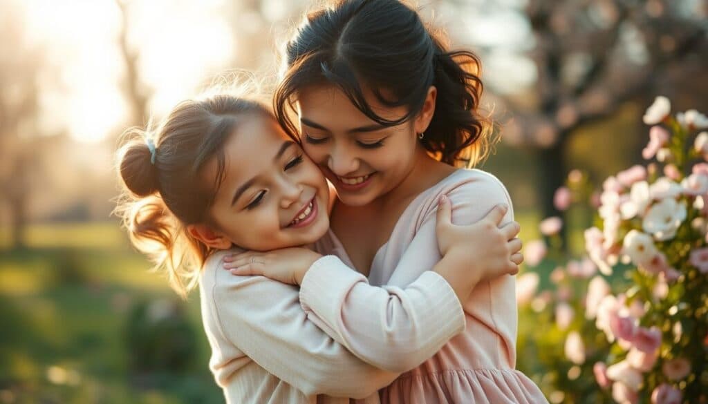 Liebeserklärung von Mutter zu Tochter