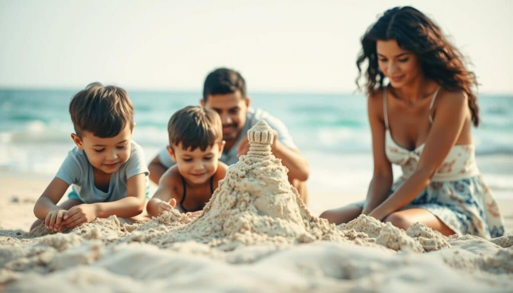 Strand Sicherheit Familienurlaub