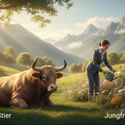 Passen Stier und Jungfrau zusammen
