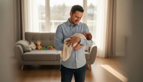Warum verändern sich Männer nach der Geburt