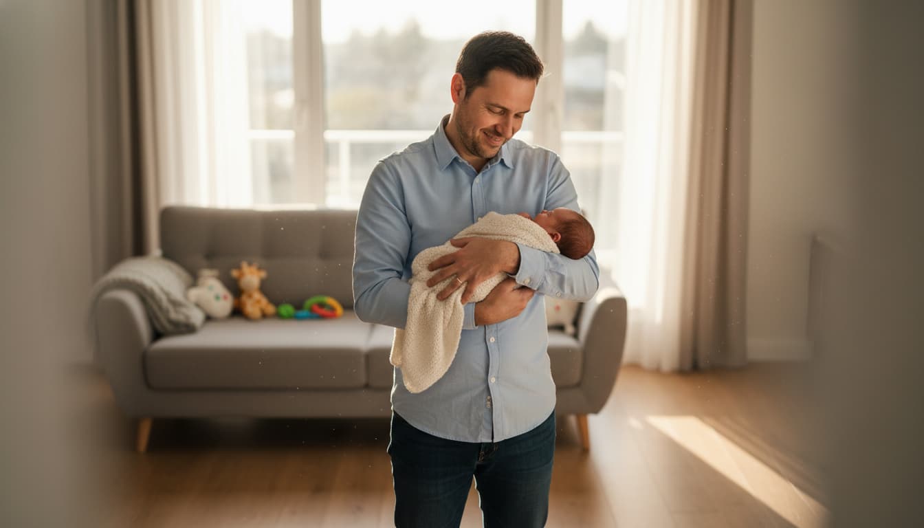 Warum verändern sich Männer nach der Geburt