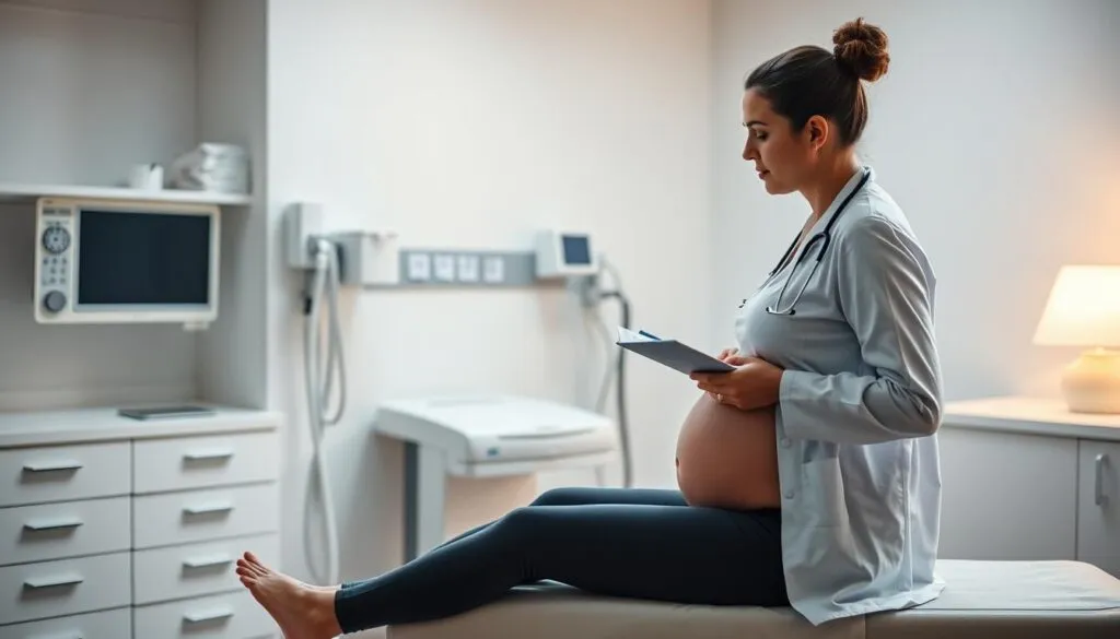 Arztbesuch während der Schwangerschaft