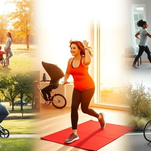 Bewegung im Alltag für Mütter