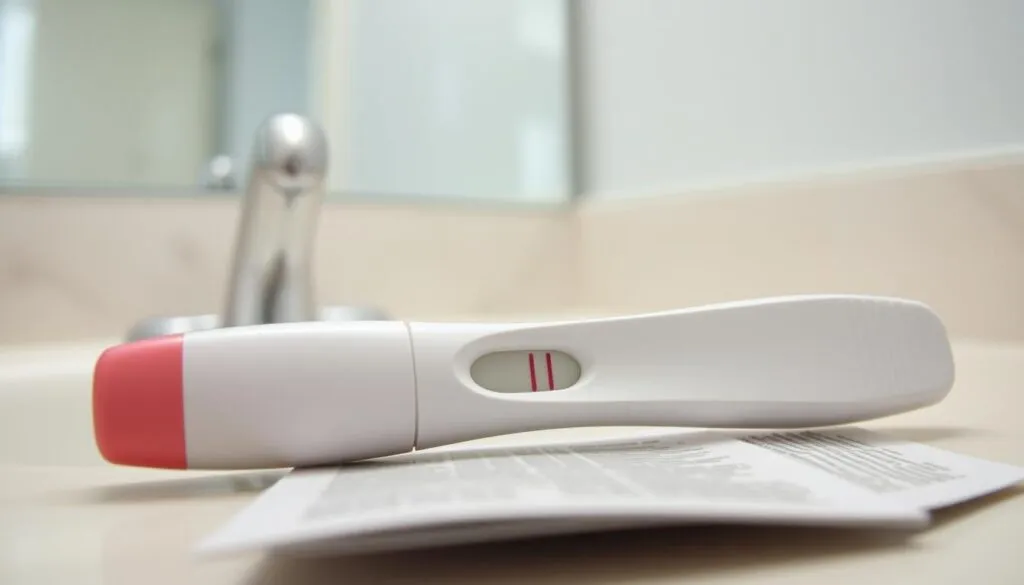 Falsche Testergebnisse beim Schwangerschaftstest