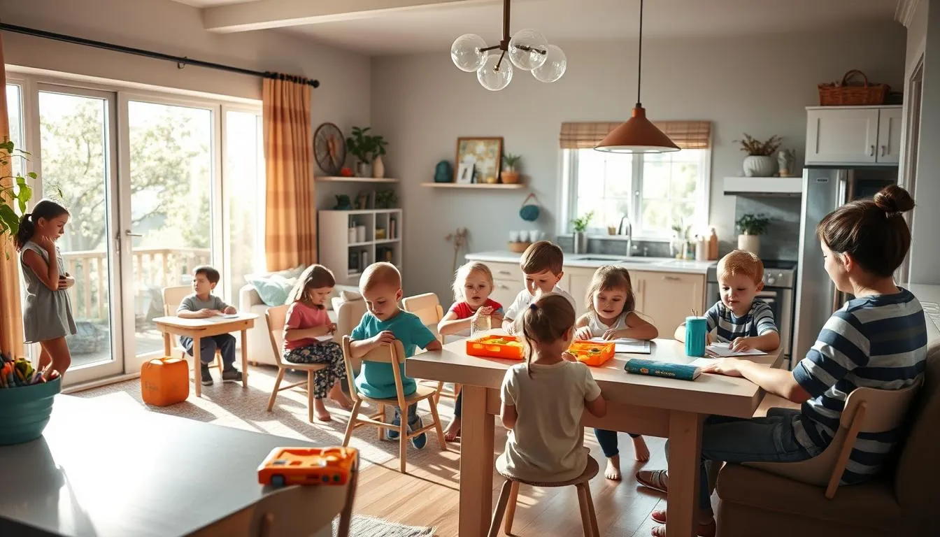 Familienalltag mit Kindern