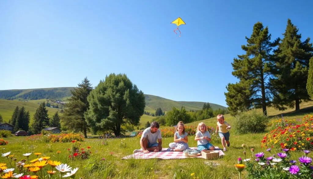 Familienspaß im Freien Familienspaß im Freien