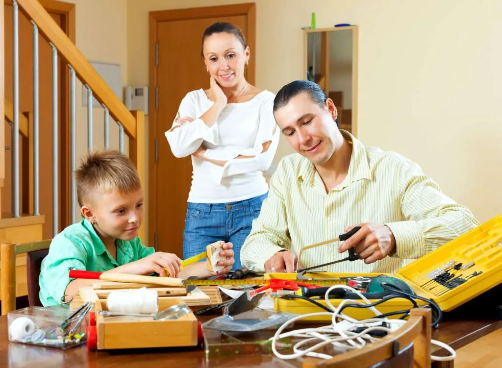 Freizeitgestaltung mit der Familie