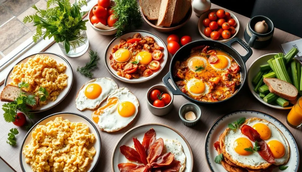 Herzhafte Frühstücksrezepte mit Eiern Herzhafte Frühstücksrezepte mit Eiern