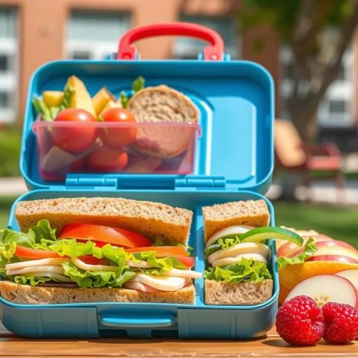 Pausenbrote für die Schule