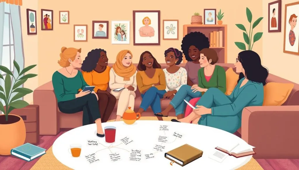 Unterstützendes Netzwerk für berufstätige Mütter