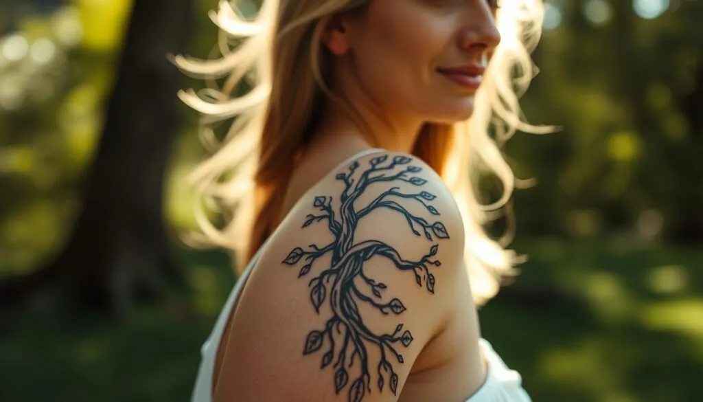 Baum-Tattoos Frauen Baum-Tattoos Frauen