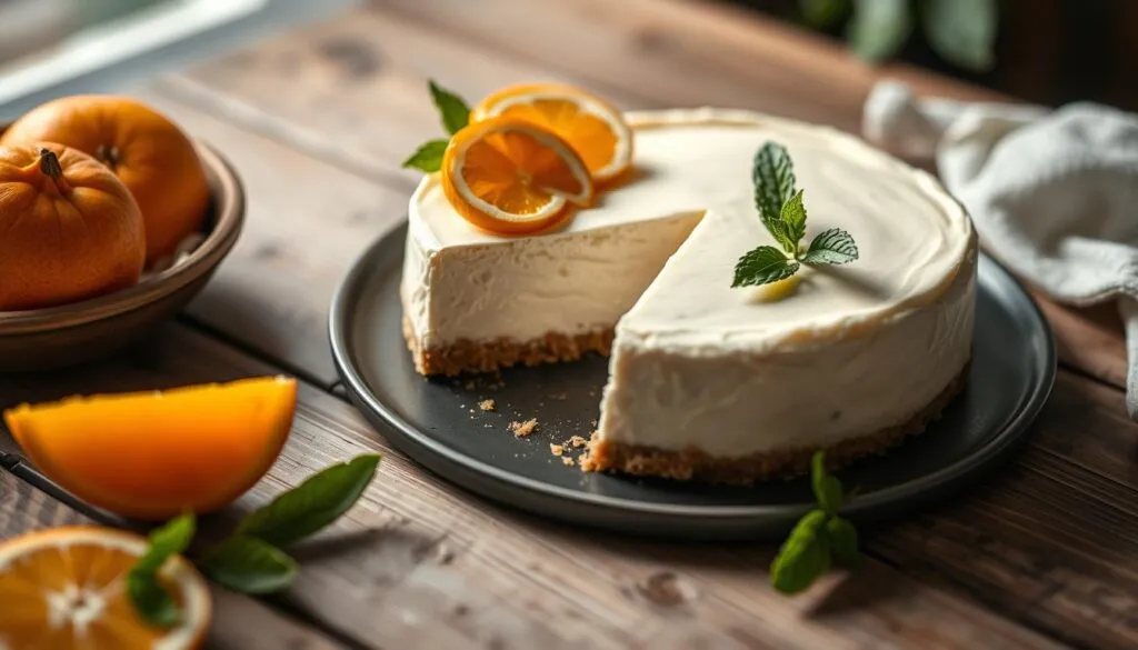 Cremiger Mandarinen Käsekuchen Cremiger Mandarinen Käsekuchen