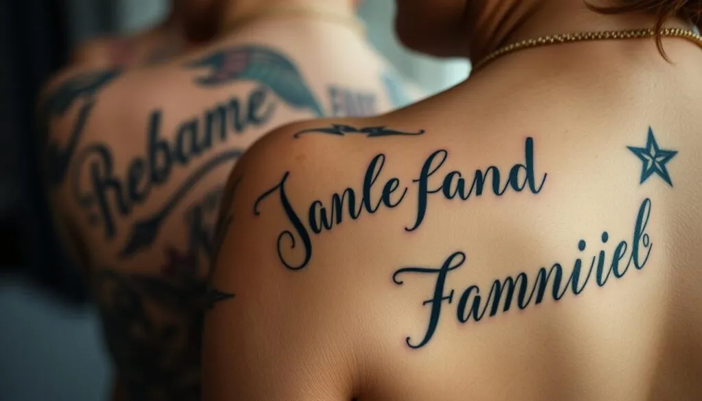 Familien Namen Tattoos Familien Namen Tattoos