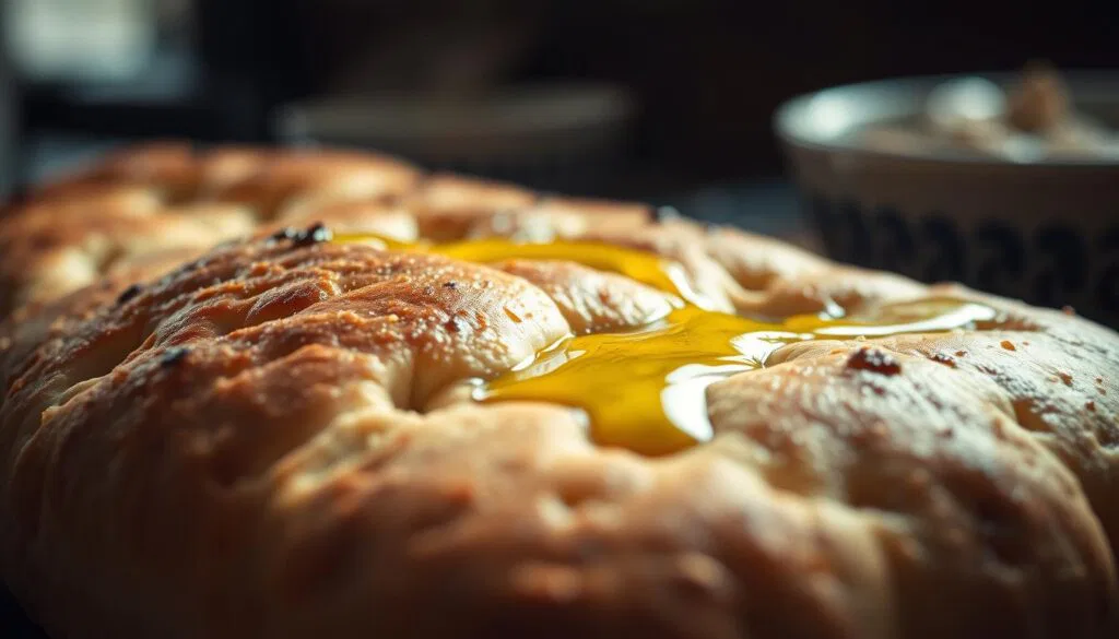 Focaccia Vertiefungen