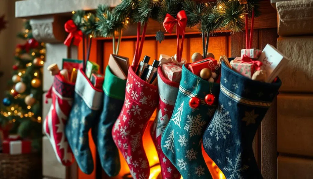 Geschenkidee für Weihnachtssocken