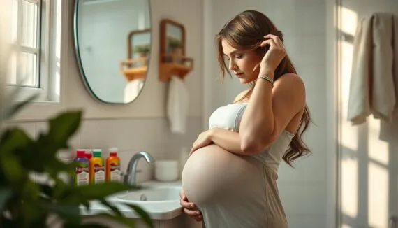 Haare färben Schwangerschaft