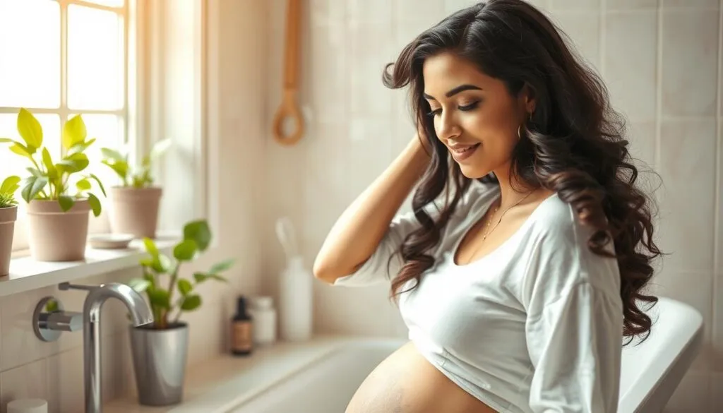 Haarfärben 1. Trimester Schwangerschaft