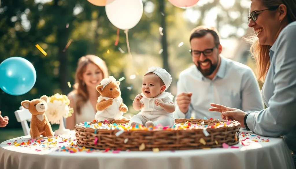 Humorvolle Taufsprüche