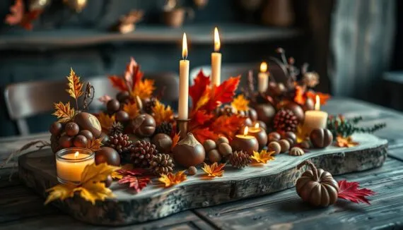 Kastanien basteln ohne bohren