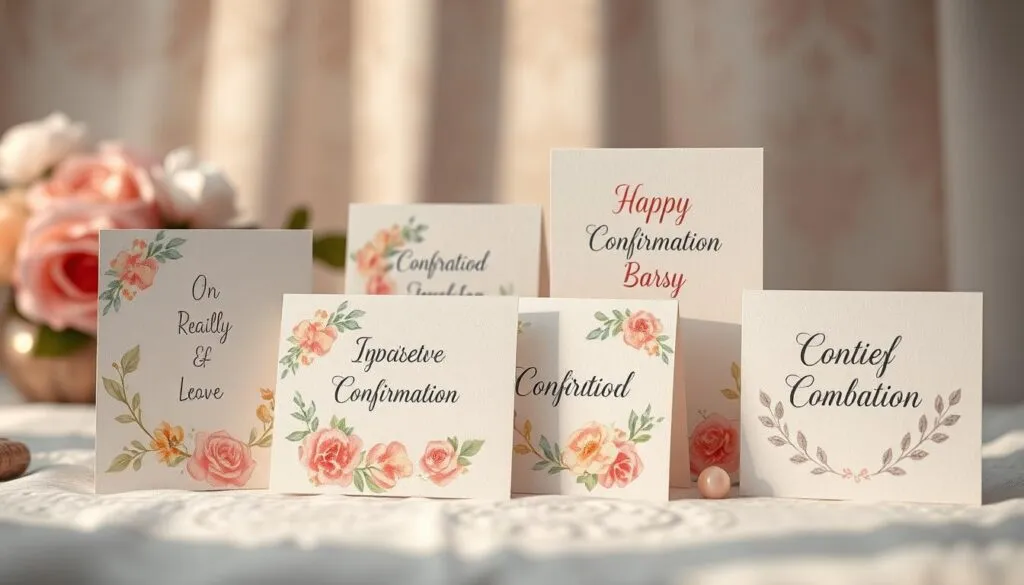 Kreative Glückwunschkarten zur Firmung