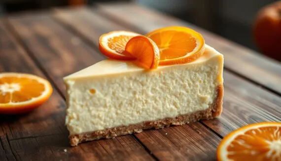 Mandarinen Käsekuchen ohne Boden