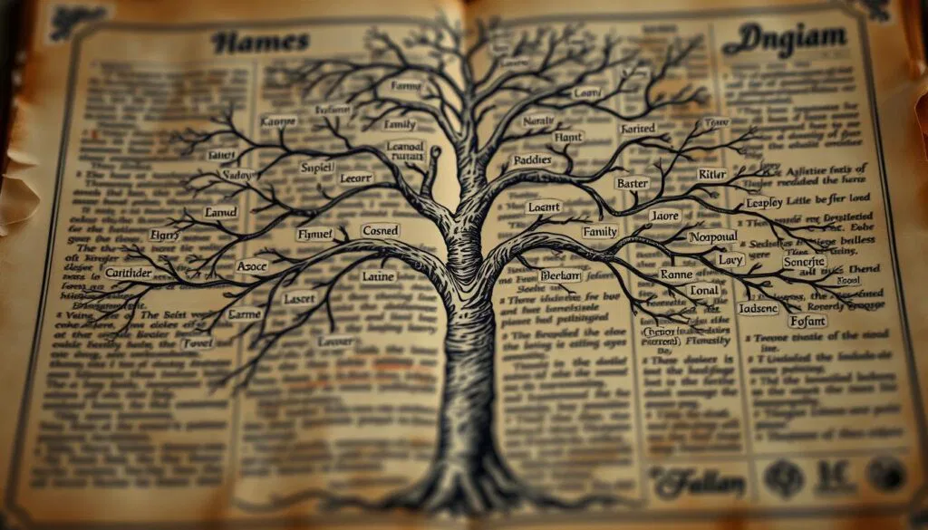 Nachnamensbedeutung und Familienname