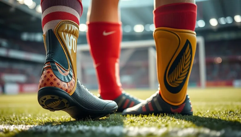 Schienbeinschoner mit Knöchelschutz Schienbeinschoner mit Knöchelschutz