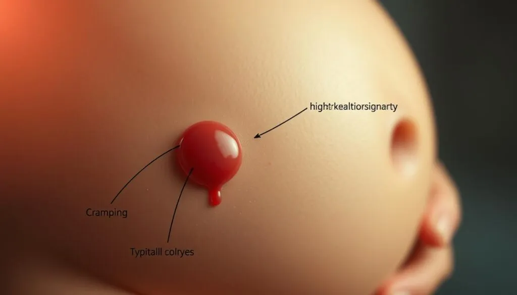 Schwangerwerdungsanzeichen illustriert