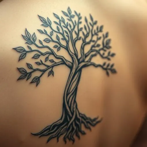 Tattoo Lebensbaum Familie