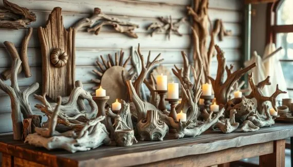 basteln mit Treibholz