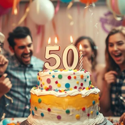 freche Sprüche zum 50. Geburtstag