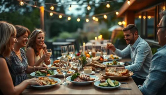 gemütliches Essen mit Freunden Rezepte