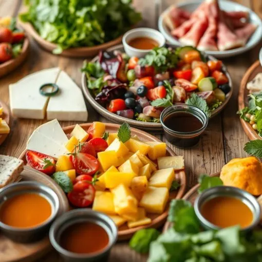 schnelles Essen ohne kochen