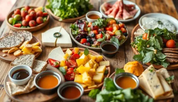 schnelles Essen ohne kochen