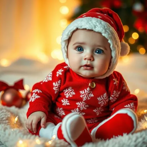 Baby Weihnachtsoutfit