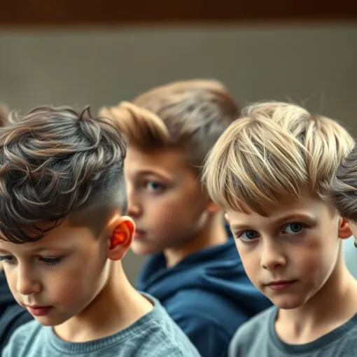 Frisuren für Jungs ab 12