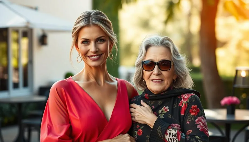 Heidi Klum Fotoshootings mit drei Generationen Heidi Klum Fotoshootings mit drei Generationen