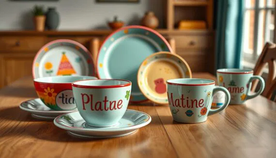 Kindergeschirr mit Namen