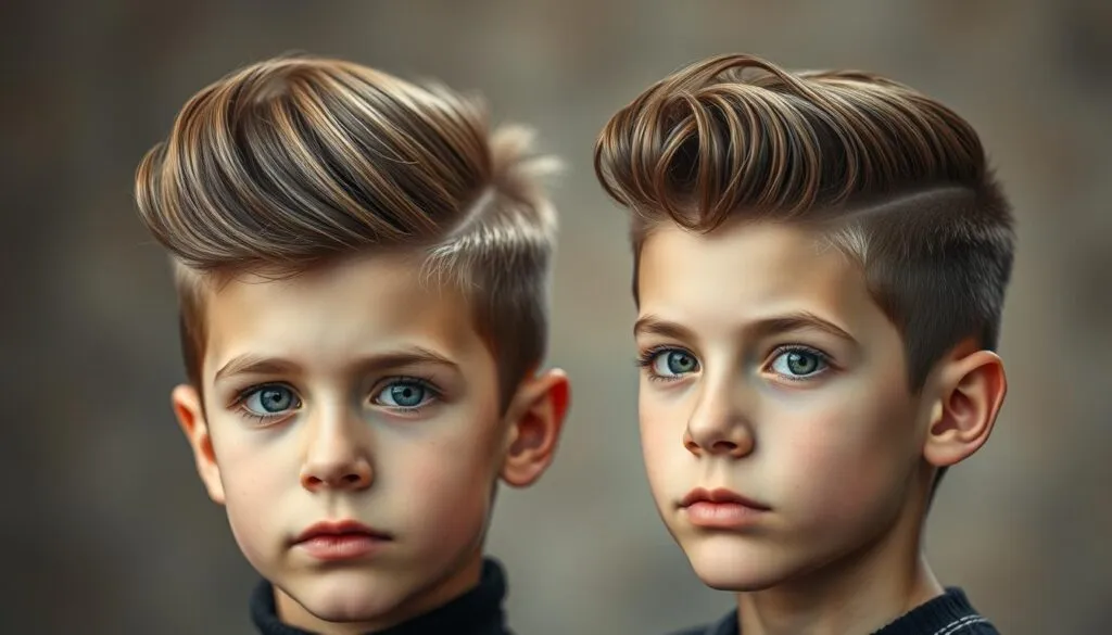 Pompadour und Quiff Hairstyles