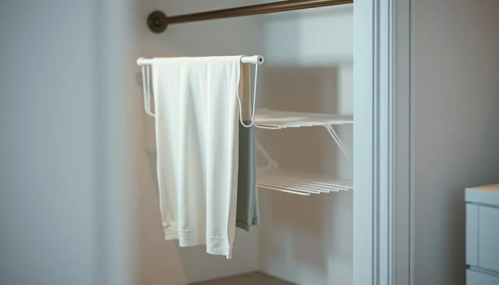 Wäscheständer ausziehbar in Nische Wäscheständer ausziehbar in Nische