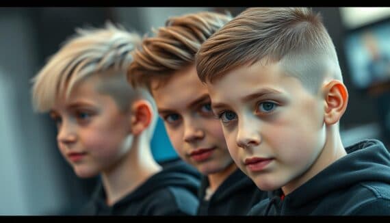 coole Frisuren für Jungs ab 10